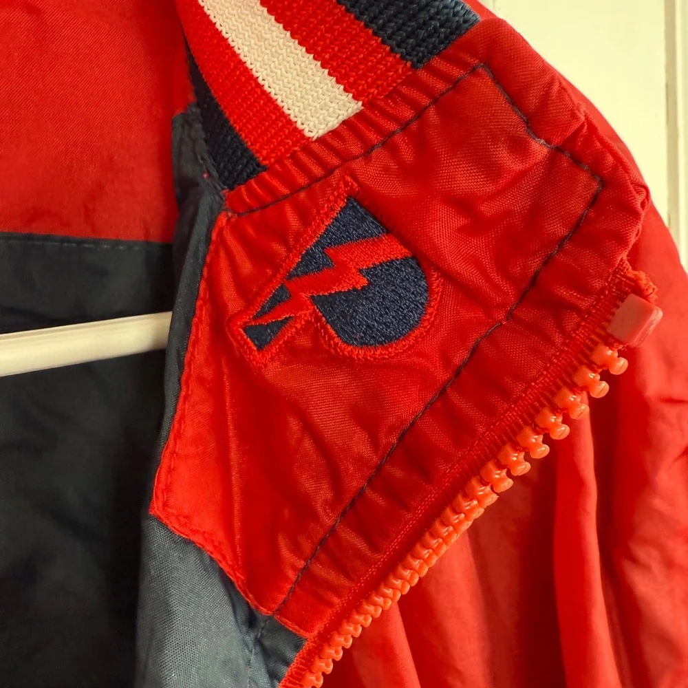 Vintage Pro‎ Player Cleveland Indians Reversible Pullover Jacket L 90s MLB Youth
